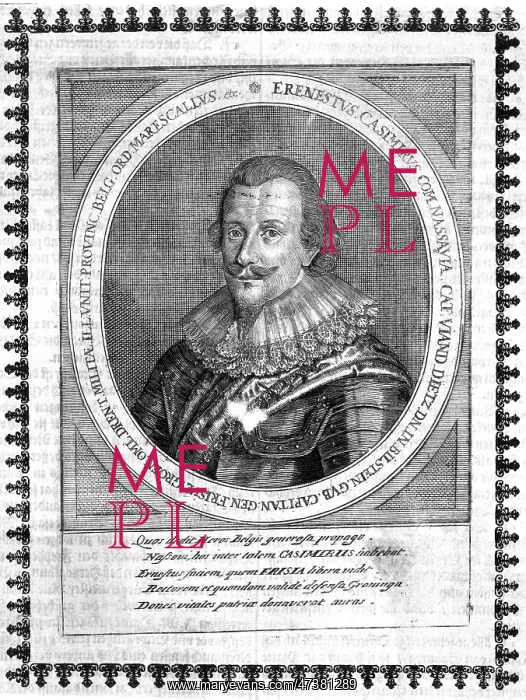 : ERNST CASIMIR VAN NASSAU : ERNST CASIMIR VAN NASSAU