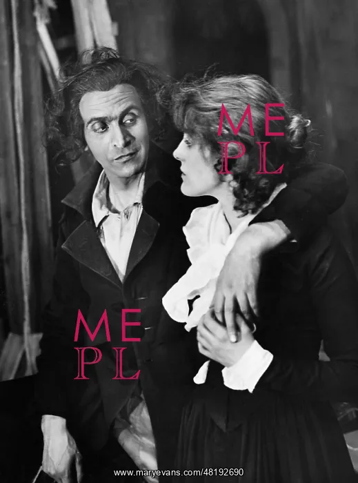 : Ernst Deutsch and Karin Evans in The Devil's Disciple, 193 : Ernst Deutsch and Karin Evans in The Devil's Disciple, 193