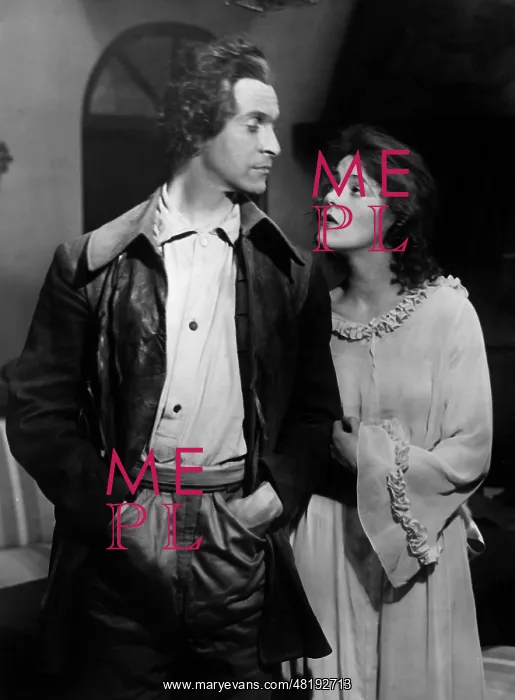 : Ernst Deutsch and Karin Evans in The Devil's Disciple, 193 : Ernst Deutsch and Karin Evans in The Devil's Disciple, 193