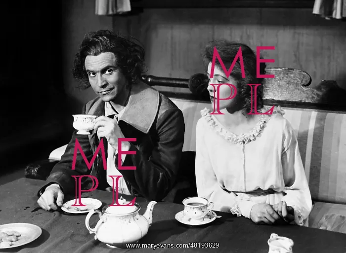 : Ernst Deutsch and Karin Evans in The Devil's Disciple, 193 : Ernst Deutsch and Karin Evans in The Devil's Disciple, 193