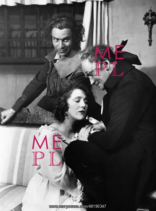 : Ernst Deutsch, Karin Evans and Theodor Loos in The Devil's : Ernst Deutsch, Karin Evans and Theodor Loos in The Devil's