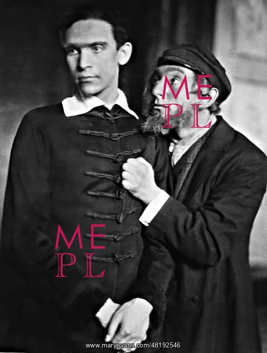 : Ernst Deutsch and Paul Graetz in Die Sendung Semaels, 1920 : Ernst Deutsch and Paul Graetz in Die Sendung Semaels, 1920