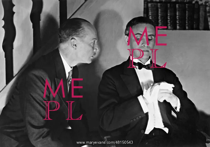 : Ernst Deutsch and Paul Otto in Head in the noose : Ernst Deutsch and Paul Otto in Head in the noose