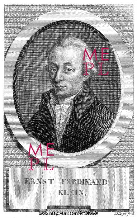  : ERNST FERDINAND KLEIN