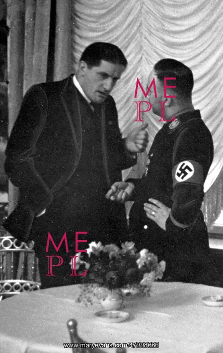 : Ernst Hanfstaengl and Heinrich Himmler : Ernst Hanfstaengl and Heinrich Himmler