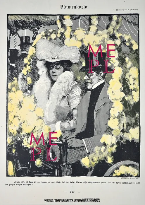: Ernst Heilemann Blumenkorso, 1900 : Ernst Heilemann Blumenkorso, 1900