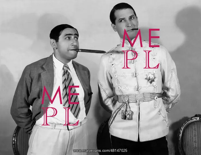 : Ernst Lubitsch and Maurice Chevalier, 1930 : Ernst Lubitsch and Maurice Chevalier, 1930