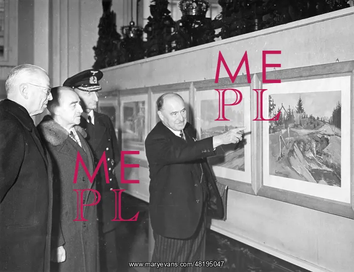 : Ernst Vollbehr, Lorey, von Abercron, Walter Bloem, 1939 : Ernst Vollbehr, Lorey, von Abercron, Walter Bloem, 1939