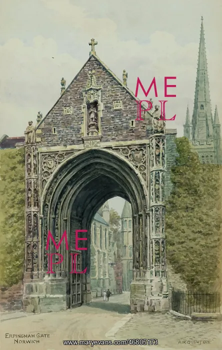 : Erpingham Gate, Norwich, Norfolk : Erpingham Gate, Norwich, Norfolk
