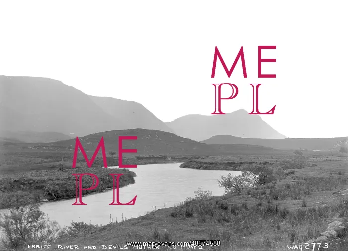 : Erriff River and Devils Mother, Co. Mayo : Erriff River and Devils Mother, Co. Mayo