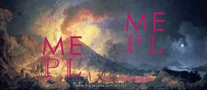 : Eruption of Vesuvius by Pierre Jacques Votaire, (1729-1790) : Eruption of Vesuvius by Pierre Jacques Votaire, (1729-1790)