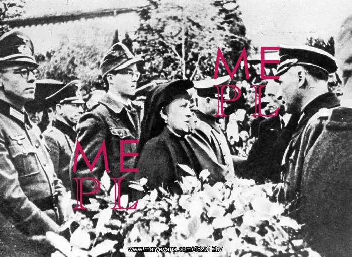 : Erwin Rommel's funeral, 1944 : Erwin Rommel's funeral, 1944