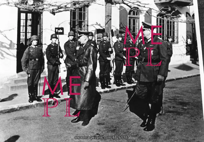 : Erwin von Witzleben on the Spanish border, 1940 : Erwin von Witzleben on the Spanish border, 1940