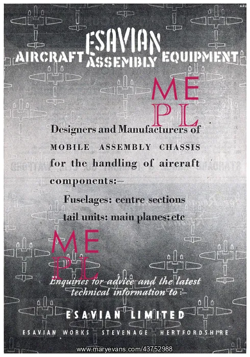 : Esavian Aircraft Assembly Equipment : Esavian Aircraft Assembly Equipment