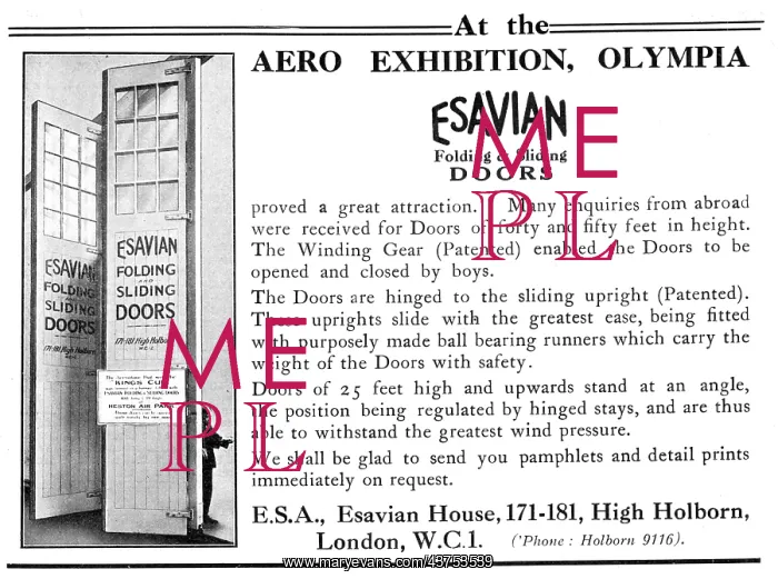  : Esavian Hangar Doors 1929