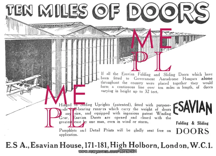  : Esavian Hangar Doors 1930
