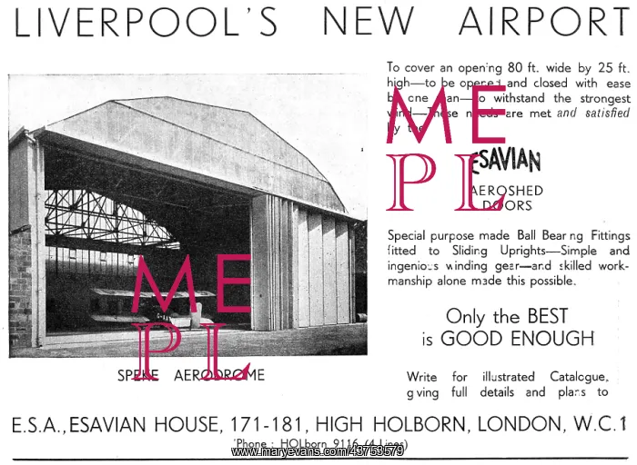  : Esavian Hangar Doors 1933