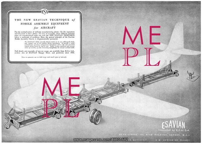  : Esavian Mobile Assembly Equipment For Aircraft