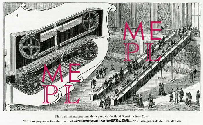 : Escalator in Action : Escalator in Action