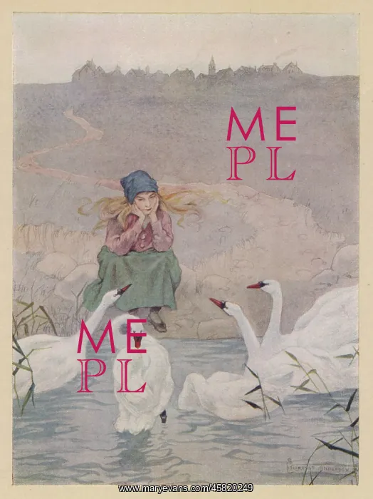 : Esmilda consoled by sympathetic swans : Esmilda consoled by sympathetic swans