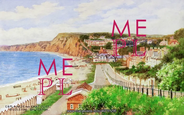 : Esplanade, Budleigh Salterton, East Devon : Esplanade, Budleigh Salterton, East Devon