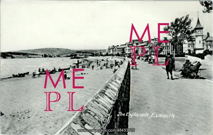 : The Esplanade, Exmouth, Devon : The Esplanade, Exmouth, Devon