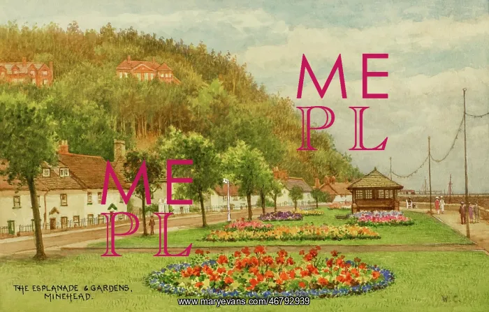 : Esplanade and Gardens, Minehead, Somerset : Esplanade and Gardens, Minehead, Somerset