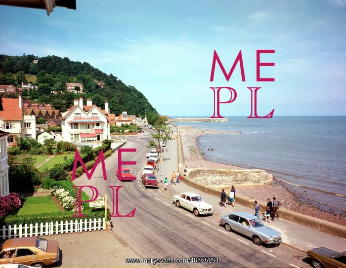: Esplanade and harbour, Minehead : Esplanade and harbour, Minehead