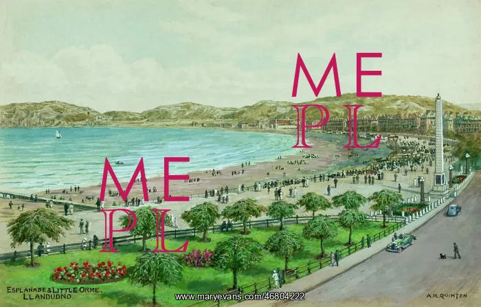 : Esplanade and Little Orme, Llandudno, Conwy, North Wales : Esplanade and Little Orme, Llandudno, Conwy, North Wales