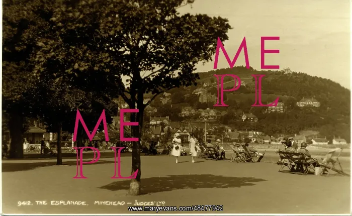 : The Esplanade, Minehead, Somerset : The Esplanade, Minehead, Somerset