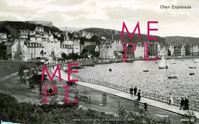 : The Esplanade, Oban, Argyllshire : The Esplanade, Oban, Argyllshire