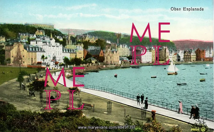 : The Esplanade, Oban, Argyllshire : The Esplanade, Oban, Argyllshire