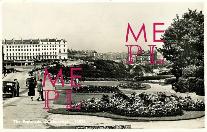 : The Esplanade, Scarborough, Yorkshire : The Esplanade, Scarborough, Yorkshire