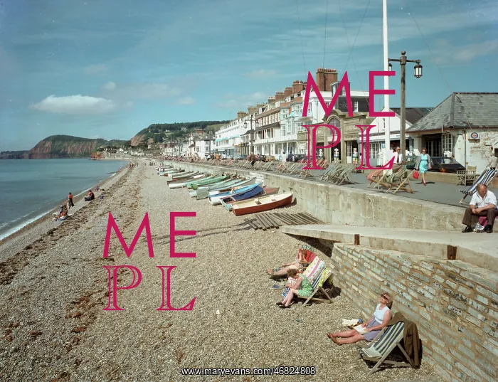 : The esplanade, Sidmouth : The esplanade, Sidmouth