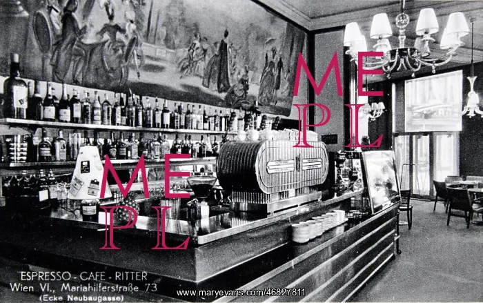 : Espresso - Cafe Ritter in Vienna : Espresso - Cafe Ritter in Vienna