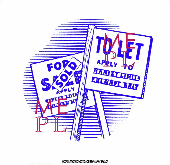  : Estate agent sign boards