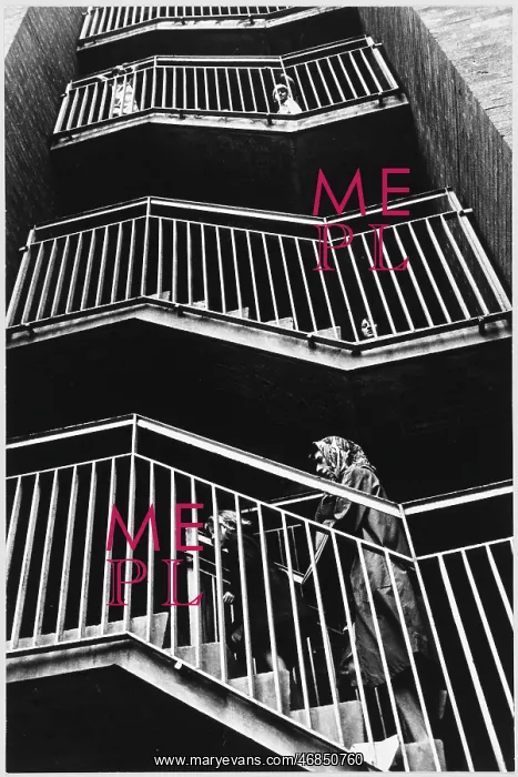 : ESTATE STAIRWELL, 1966 : ESTATE STAIRWELL, 1966