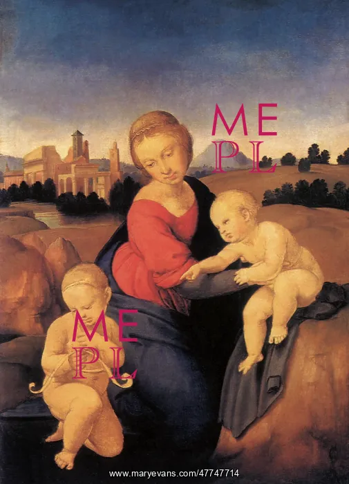  : The Esterhazy Madonna, by Raphael
