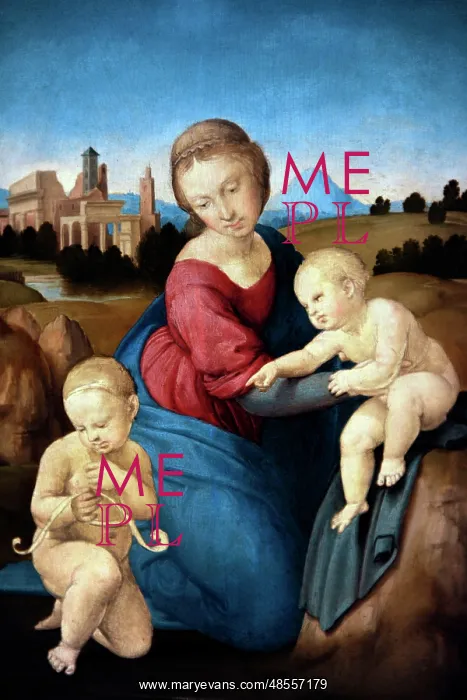 : The Esterhazy Madonna, by Raphael : The Esterhazy Madonna, by Raphael