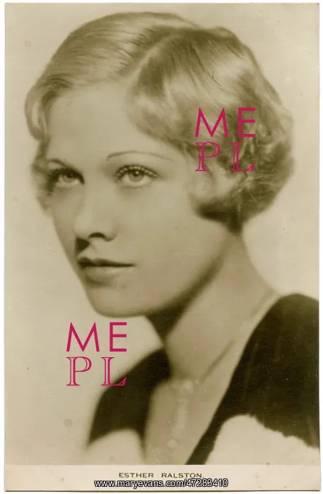  : Esther Ralston