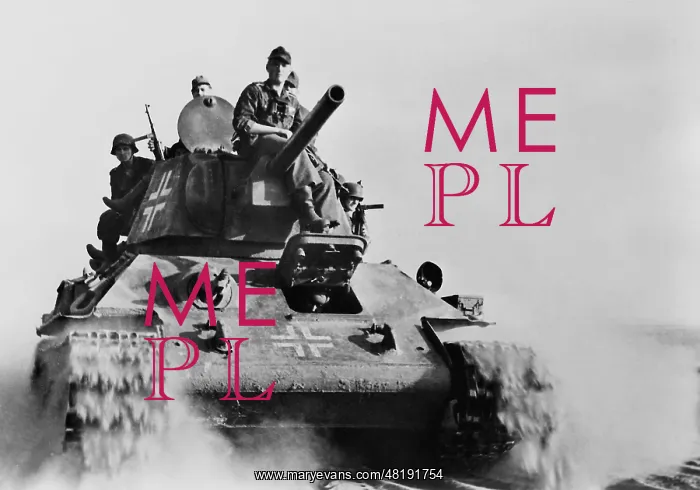 : Estonian volunteers on a tank on the Eastern front, 1943 : Estonian volunteers on a tank on the Eastern front, 1943