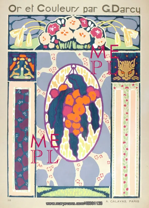  : Or et Couleurs designs by G. Darcy