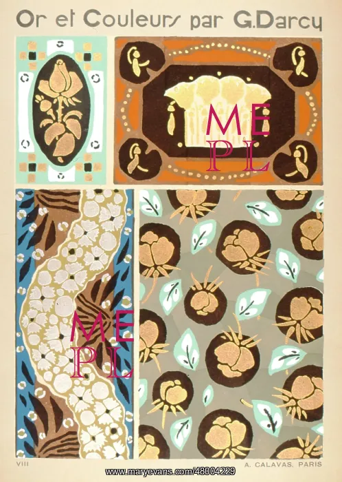  : Or et Couleurs designs by G. Darcy