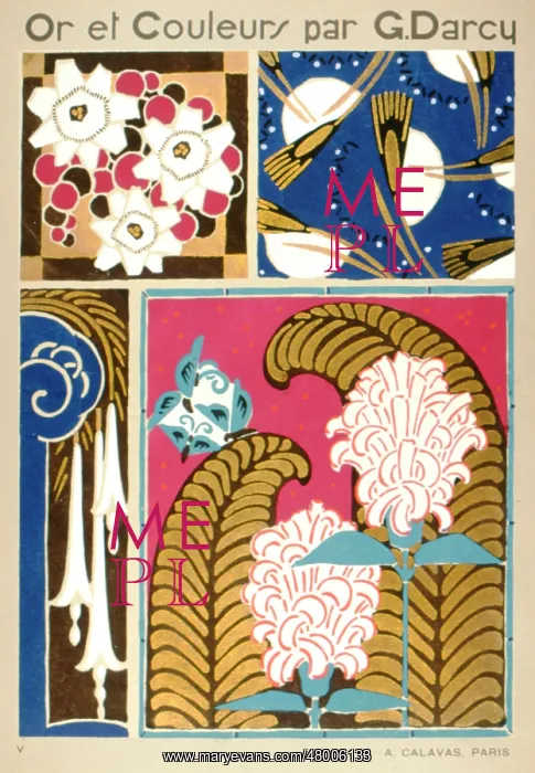  : Or et Couleurs designs by G. Darcy