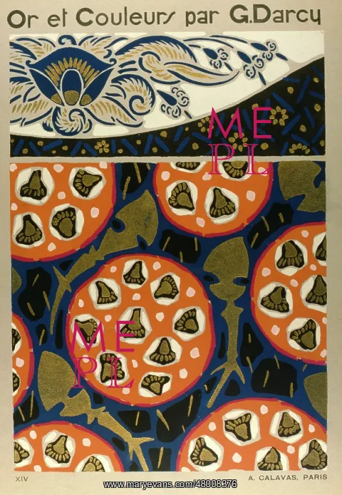  : Or et Couleurs designs by G. Darcy
