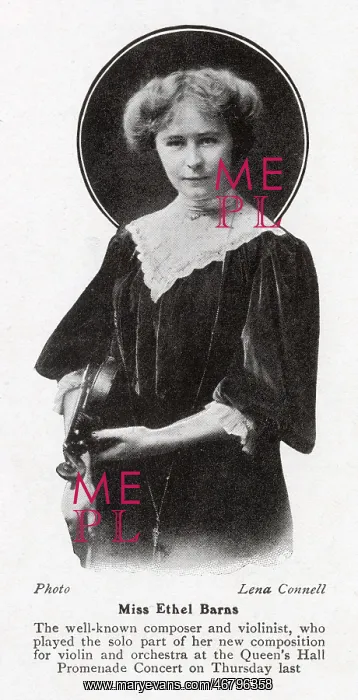 : Ethel Barns : Ethel Barns
