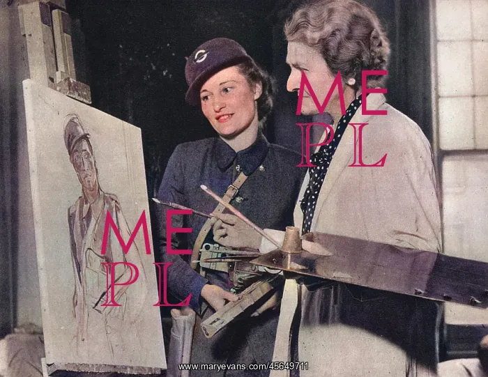 : Ethel Gabain and a sitter : Ethel Gabain and a sitter