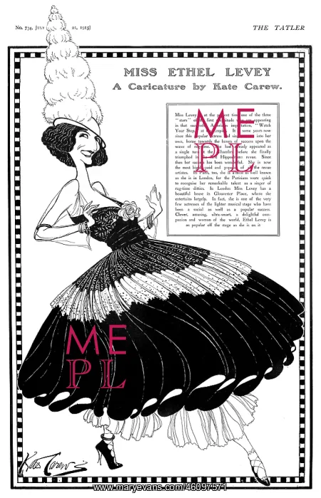 : Ethel Levey by Kate Carew : Ethel Levey by Kate Carew
