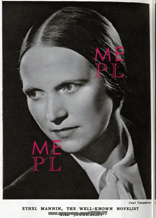 : Ethel Mannin : Ethel Mannin