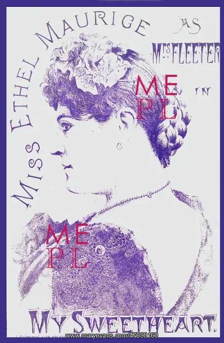 : Ethel Maurice as Mrs Fleeter in My Sweetheart : Ethel Maurice as Mrs Fleeter in My Sweetheart